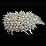 Manuel Porcayo Original Sterling Silver & Pearls Sheep Pin/Pendant