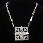 Veronica Ruffo Original Design Sterling Silver Necklace