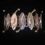 Bernice Goodspeed Reproduction Fine 970 Silver Bracelet from Taxco, Mexico