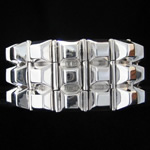 William Spratling Design Fine .950 Silver Pyramid Bracelet