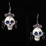 Day of the Dead Skull Earrings